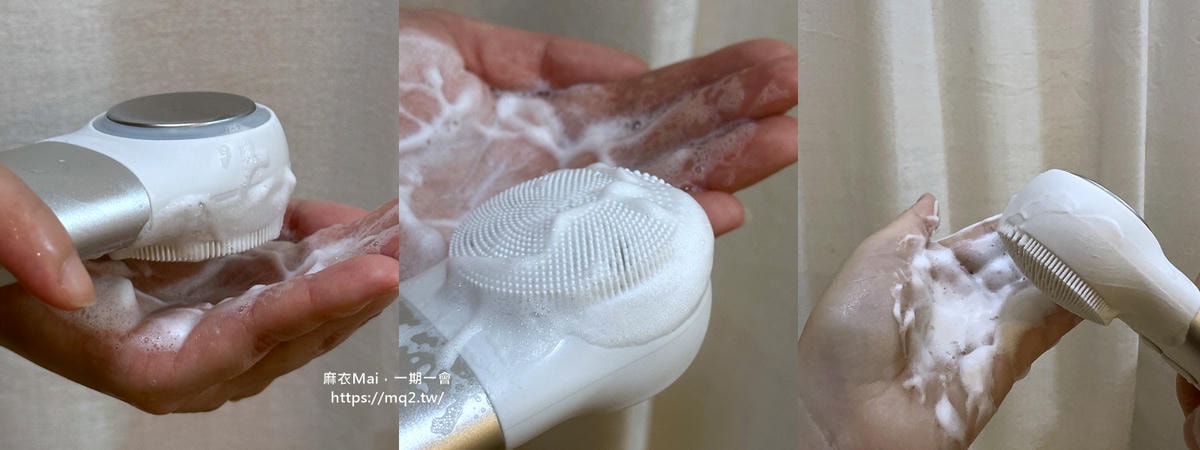 【開箱】PROTON普騰 三效音波潔膚儀|音波洗臉+熱敷冰鎮+保養導入,一機搞定的居家美容神器! - 第11張圖 三效音波光潤亮顏潔膚儀