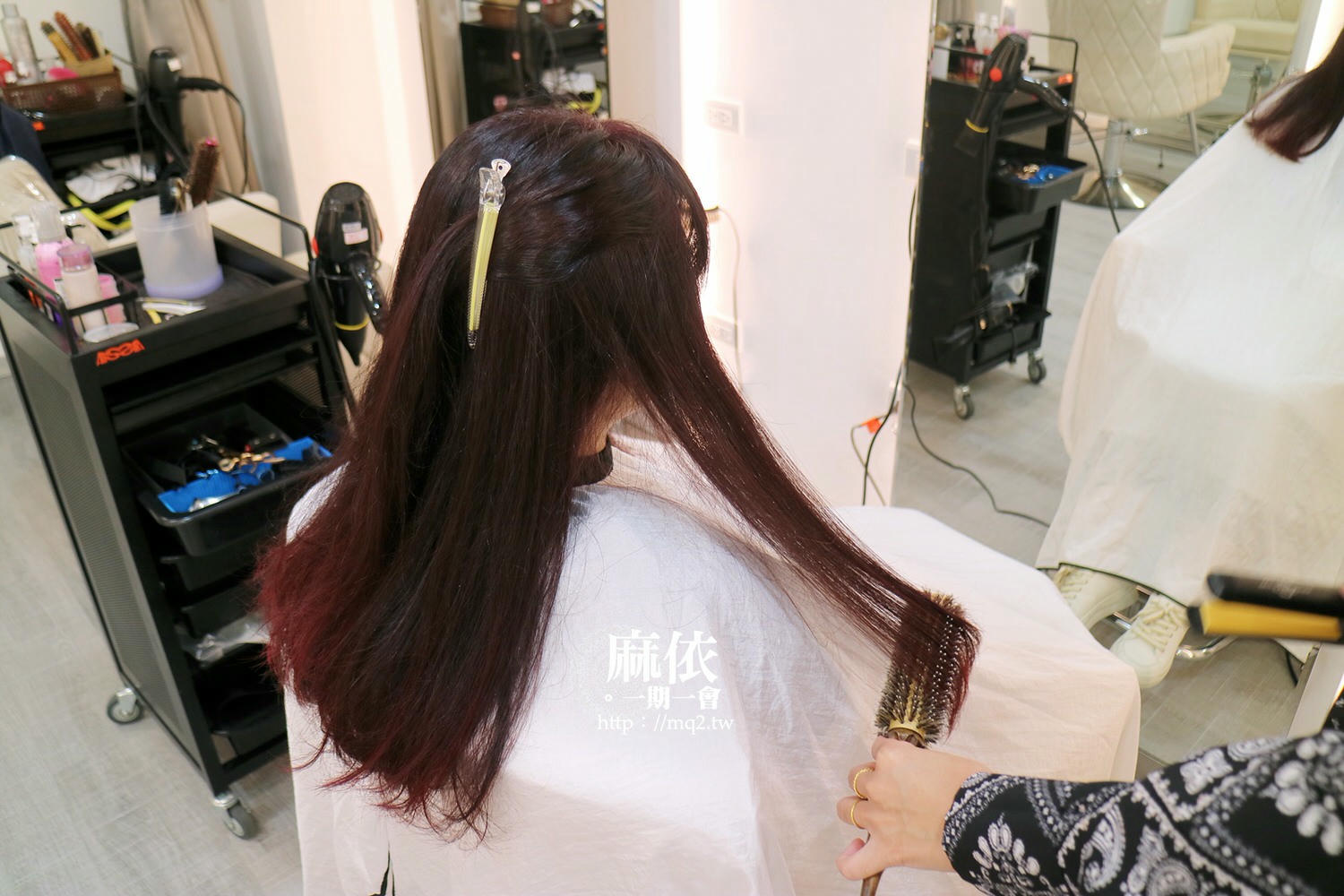 板橋染髮推薦 AZONE髮廊│全新分店《新月殿》新埔捷運站30秒可到,打造你想要的顯色感! - 第20張圖 AZONE染髮